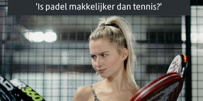 Is padel makkelijker dan tennis?