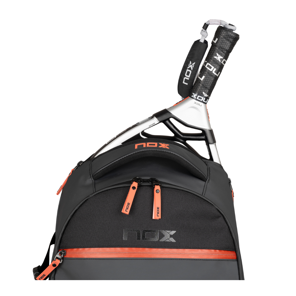 Nox Luxury Open Series zwart/rood rugzak