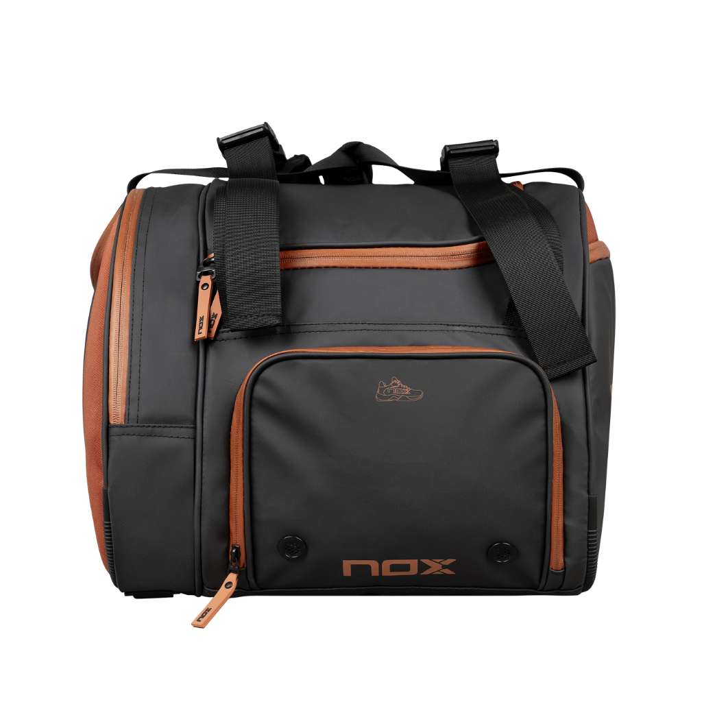 Nox Luxury Open Series zwart/bruin padeltas