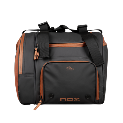 Nox Luxury Open Series zwart/bruin padeltas