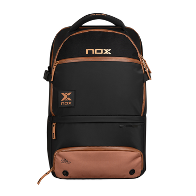 Nox Luxury Open Series zwart/bruin rugzak