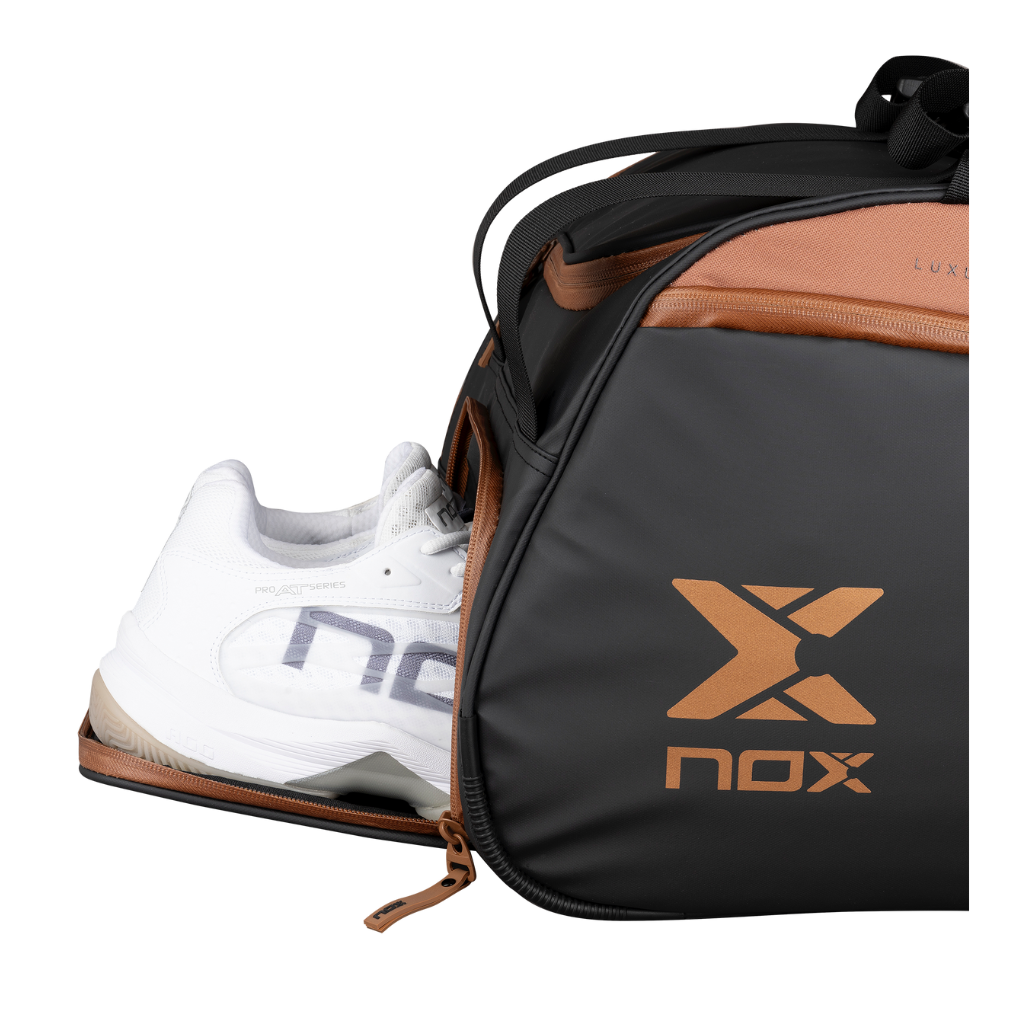 Nox Luxury Open Series zwart/bruin padeltas