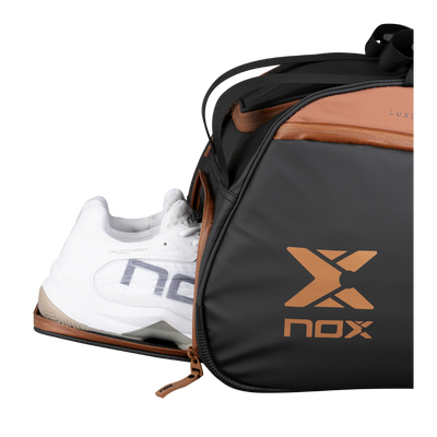 Nox Luxury Open Series zwart/bruin padeltas