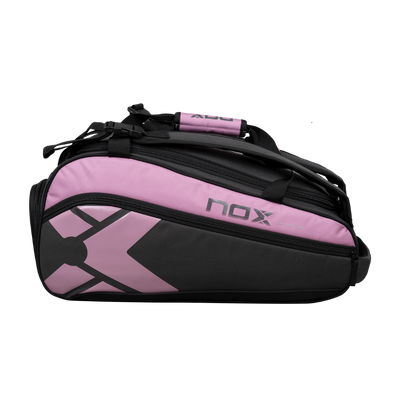 Nox STREET SERIES grijs/roze padeltas