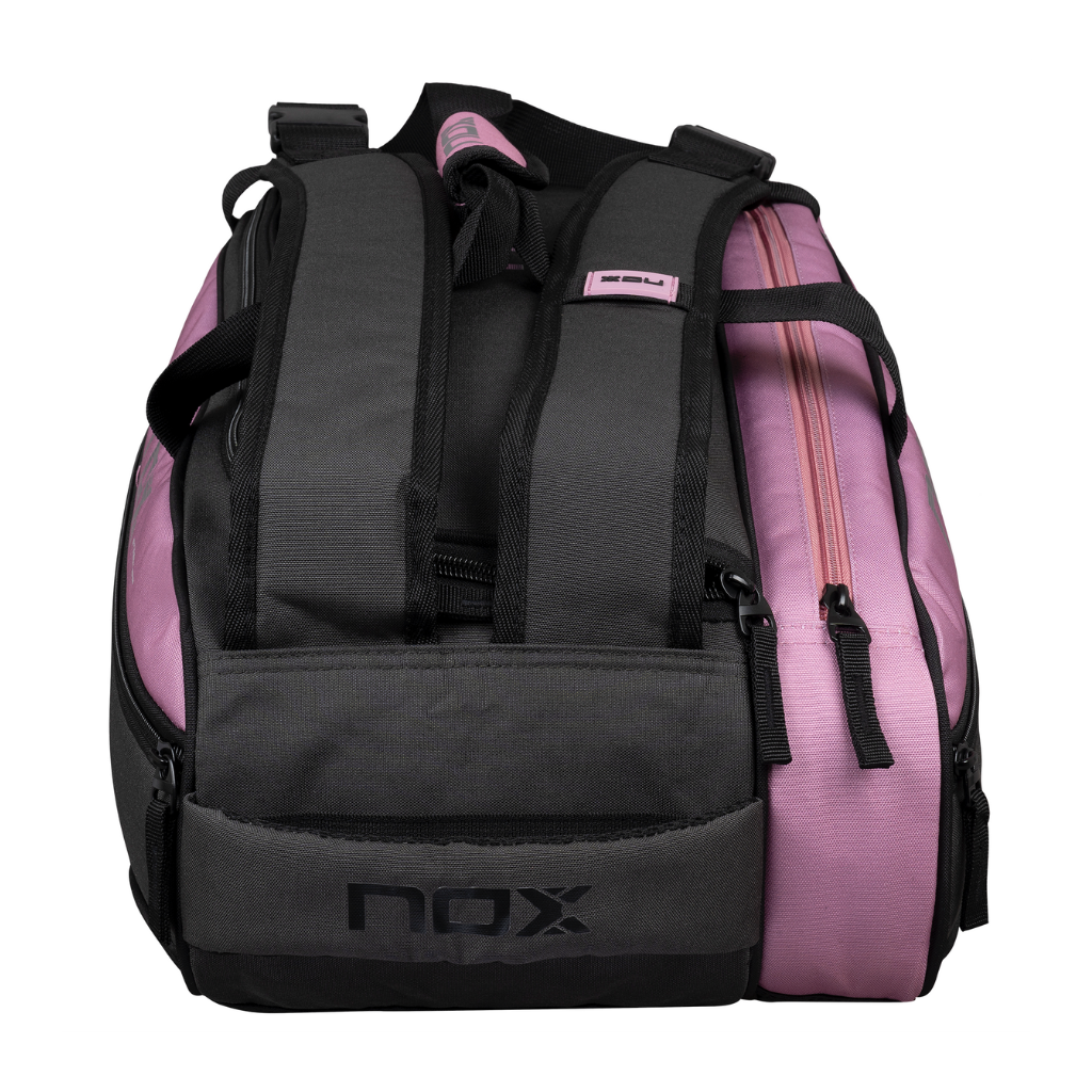 Nox STREET SERIES grijs/roze padeltas