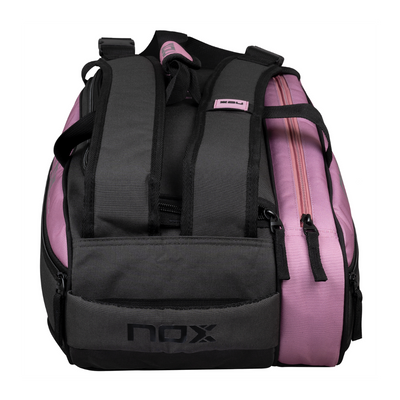 Nox STREET SERIES grijs/roze padeltas