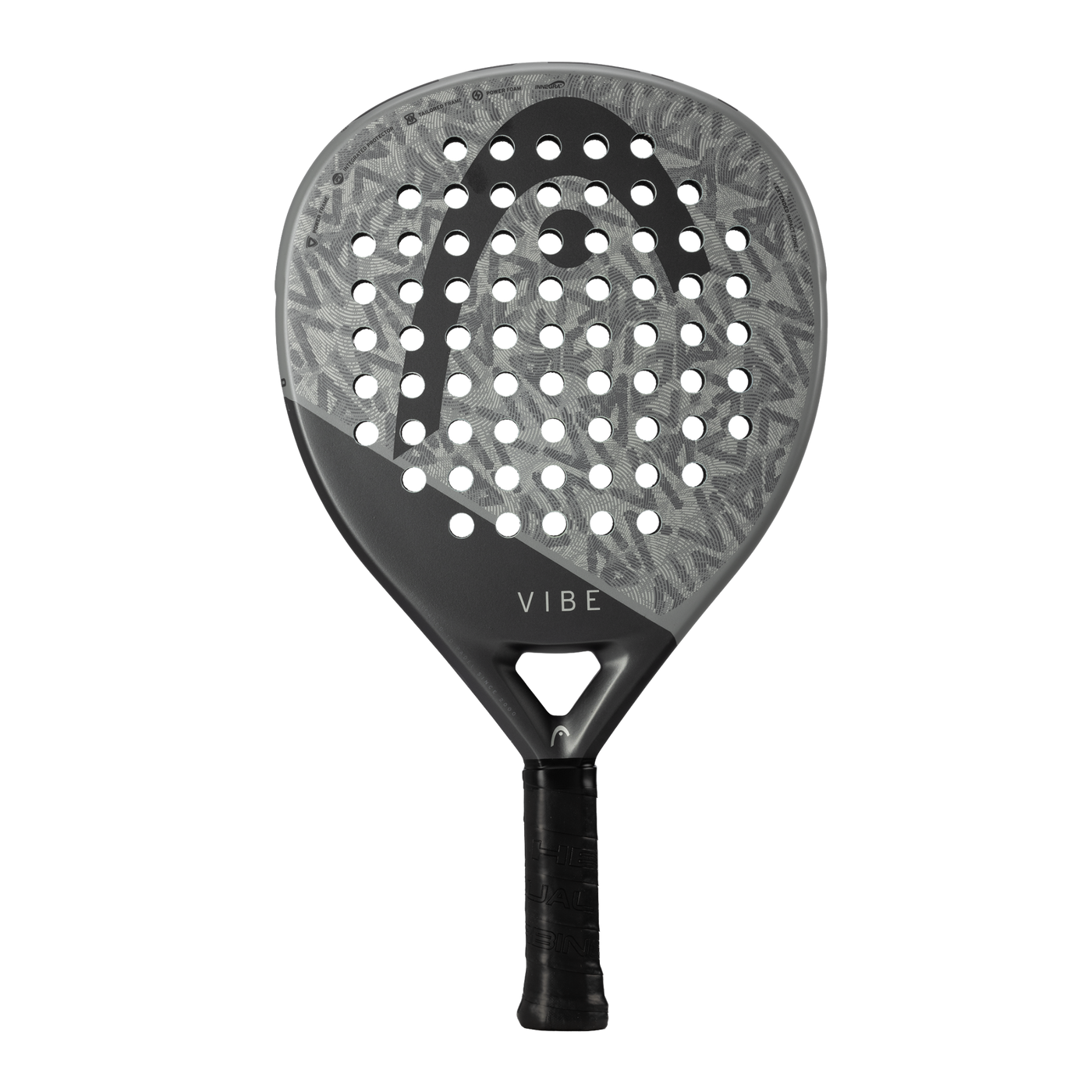 Head Vibe Grijs Zwart padel racket 2025