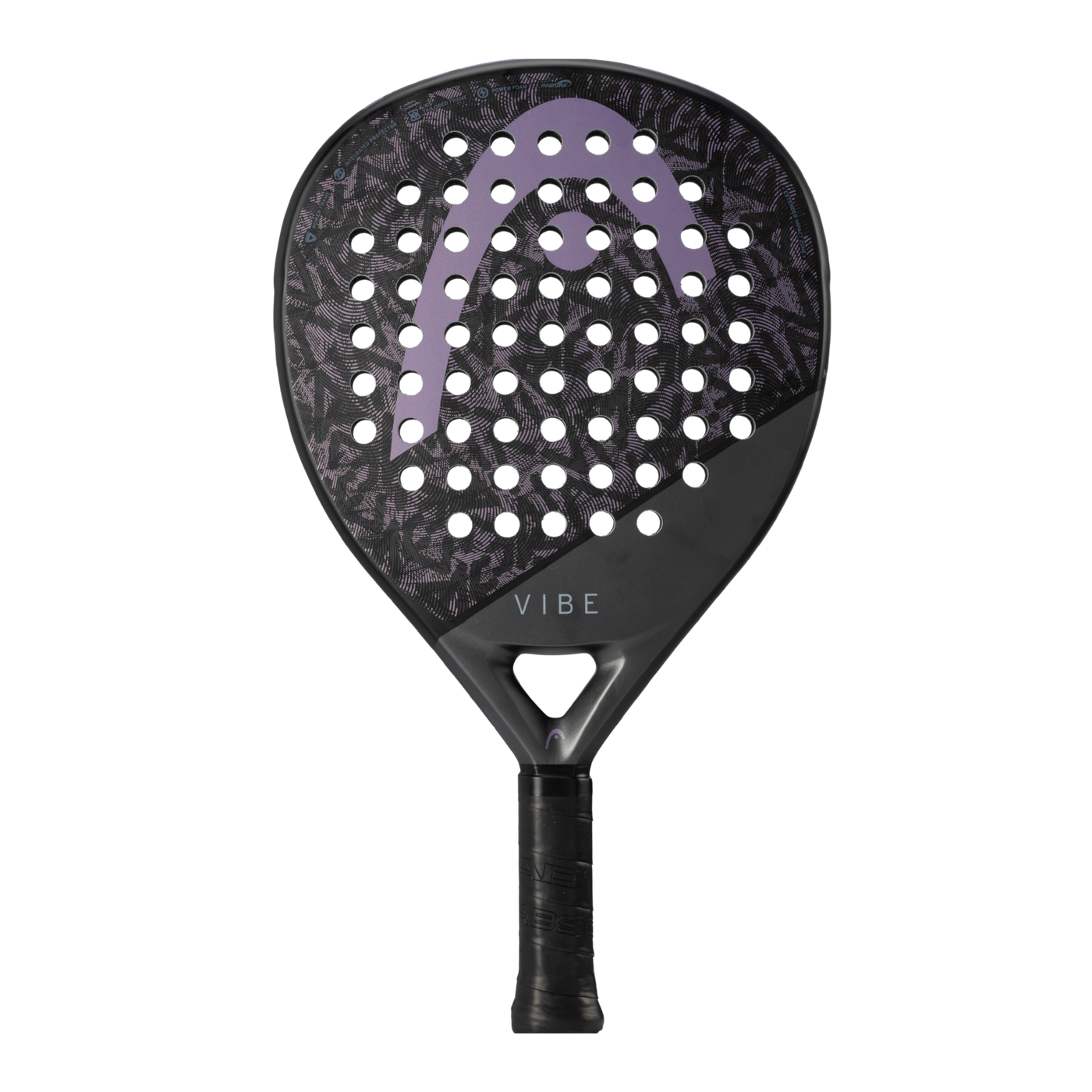 Head Vibe Zwart Paars padel racket 2025