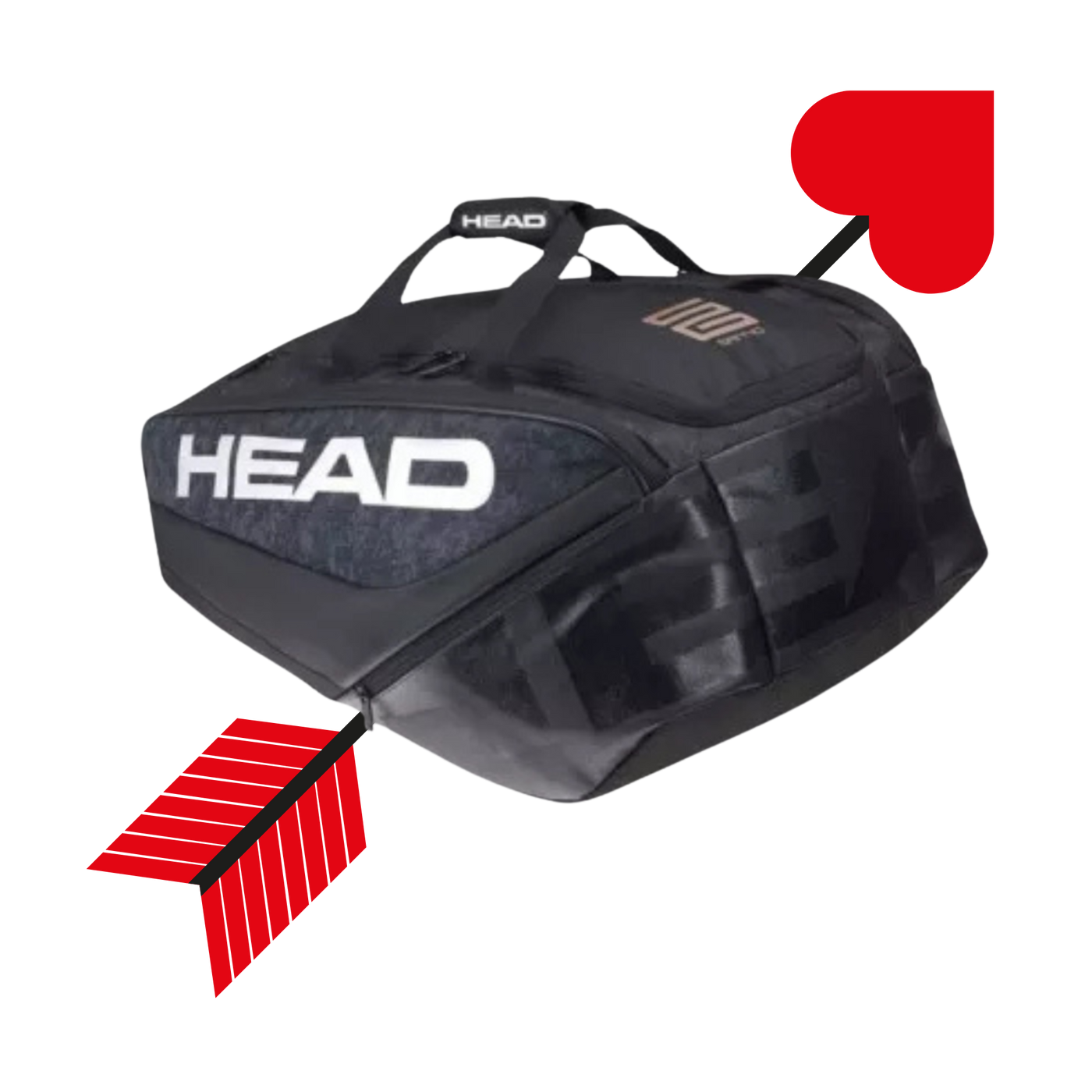 Head Alpha Sanyo Monstercombi padel tas