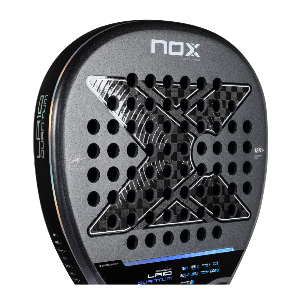 NOX LA10 Quantum 12K Leo Augsburguer padel racket 2025