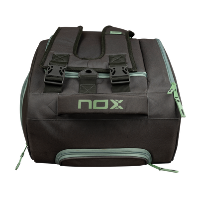 Nox AT10 Competition Trolley zwart/groen Padeltas