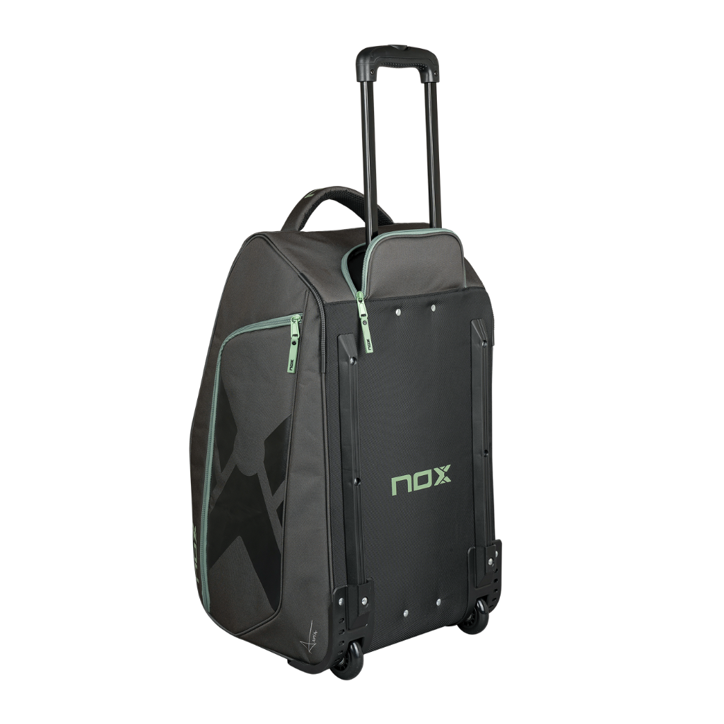 Nox AT10 Competition Trolley zwart/groen Padeltas