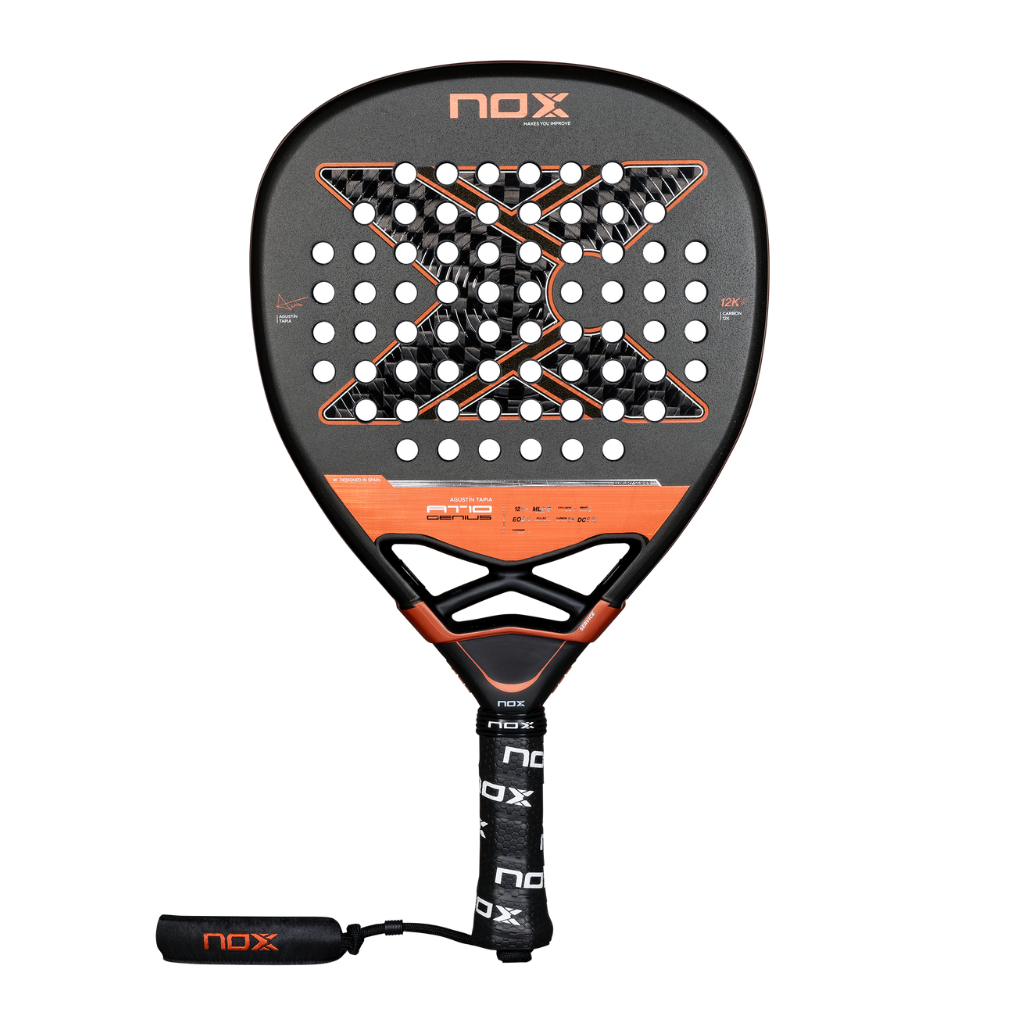 NOX AT10 Luxury Genius Attack 12K Agustin Tapia padel racket 2025