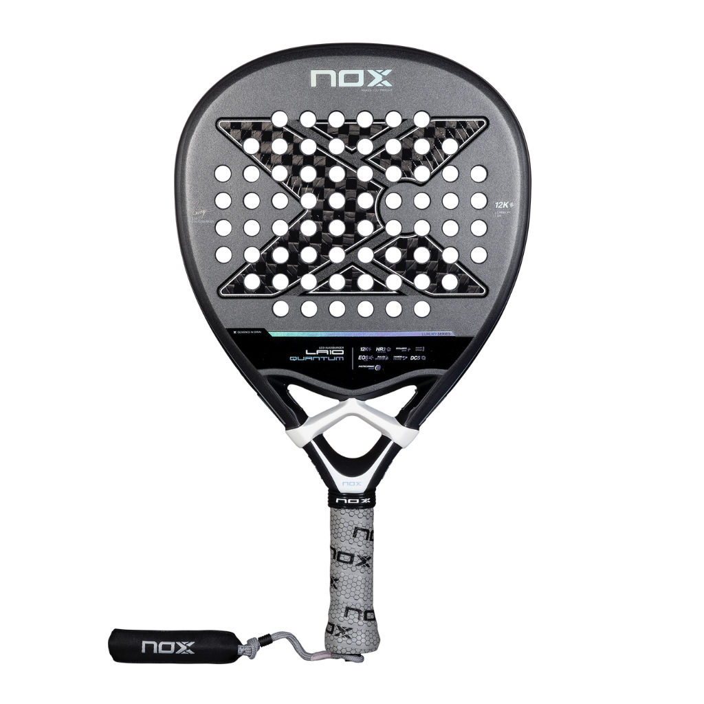 NOX LA10 Quantum 12K Leo Augsburguer padel racket 2025