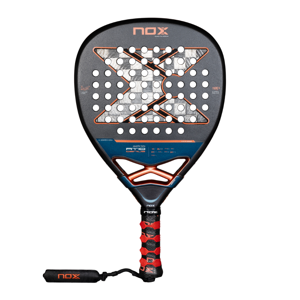 NOX AT10 Luxury Genius Attack 18K Alum Agustin Tapia padel racket 2025