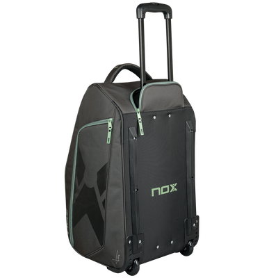 Nox AT10 Competition Trolley zwart/groen Padeltas