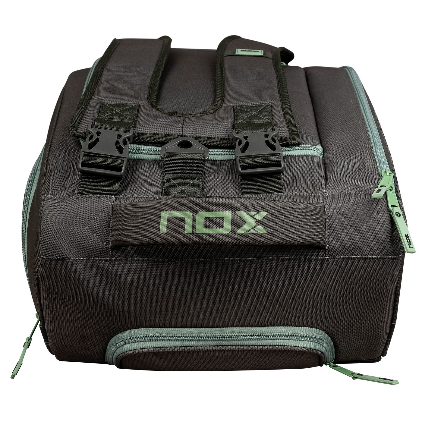 Nox AT10 Competition Trolley zwart/groen Padeltas