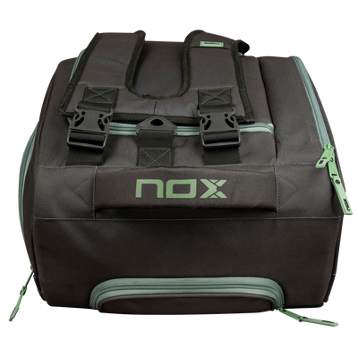 Nox AT10 Competition Trolley zwart/groen Padeltas