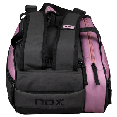 Nox STREET SERIES grijs/roze padeltas