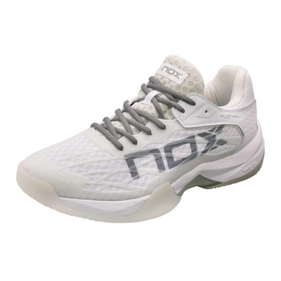 Nox AT10 LUX wit/grijs padel schoenen 2024