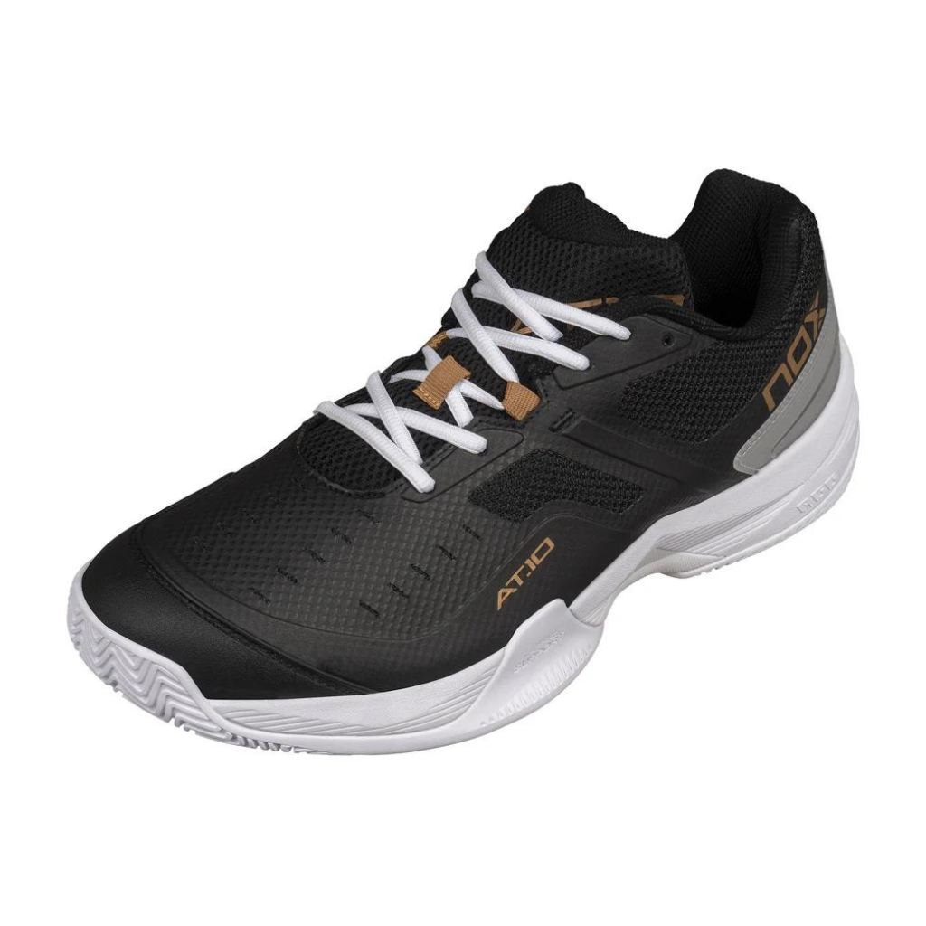 Nox AT10 Pro zwart/goud padel schoenen 2024