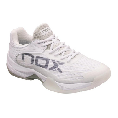 Nox AT10 LUX wit/grijs padel schoenen 2024