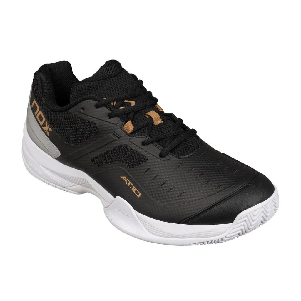 Nox AT10 Pro zwart/goud padel schoenen 2024