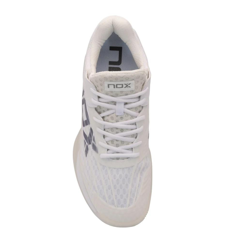 Nox AT10 LUX wit/grijs padel schoenen 2024