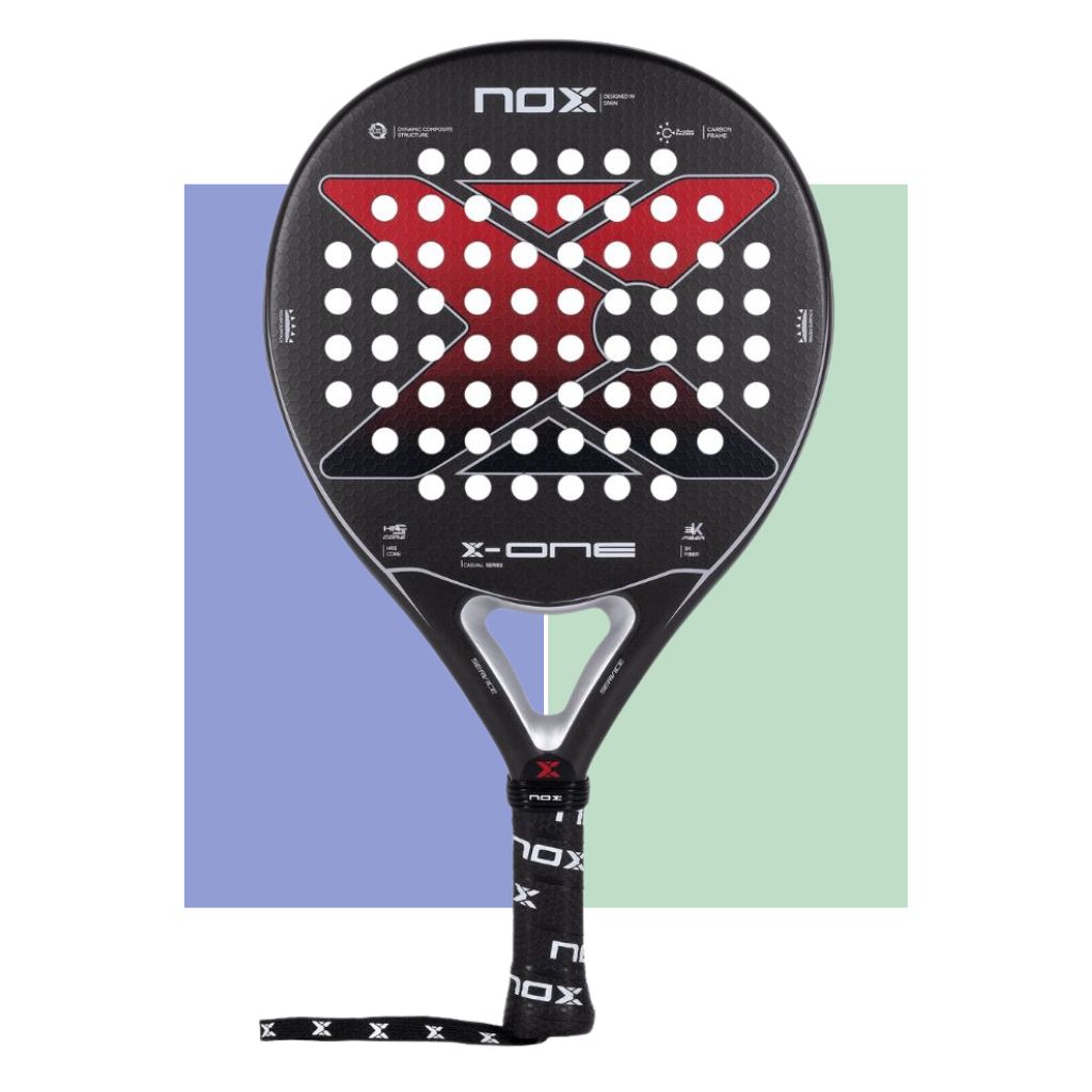 NOX X-ONE Evo Red padel racket 2023